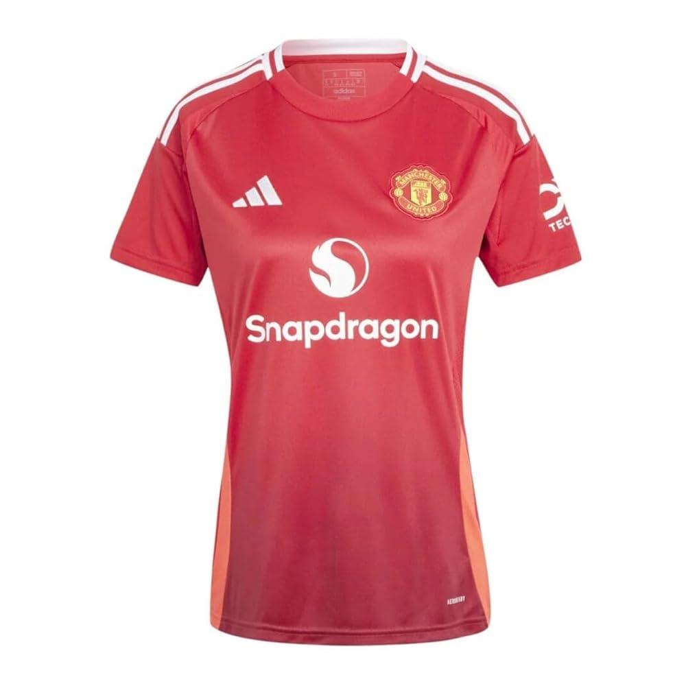 【美品】adidas Manchester United ジャージ Lサイズ adidas Manchester United 24/25 LS Home Shirt - MUFC Red